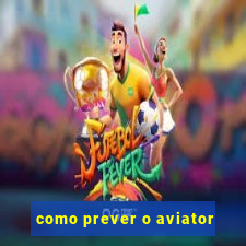 como prever o aviator